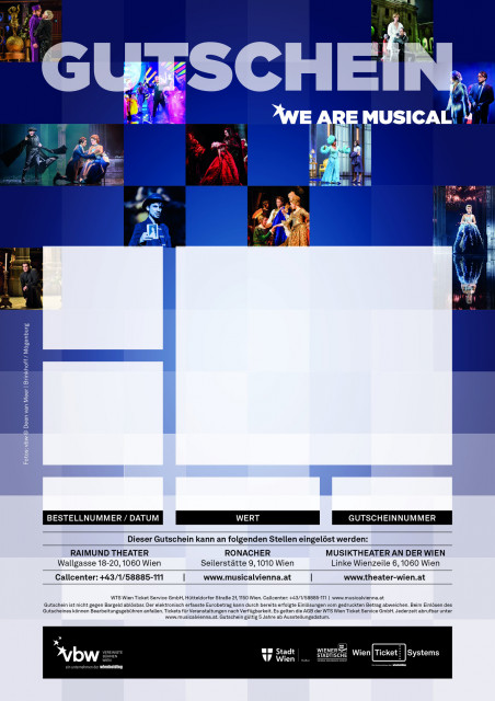 Musical Vienna Wertgutschein